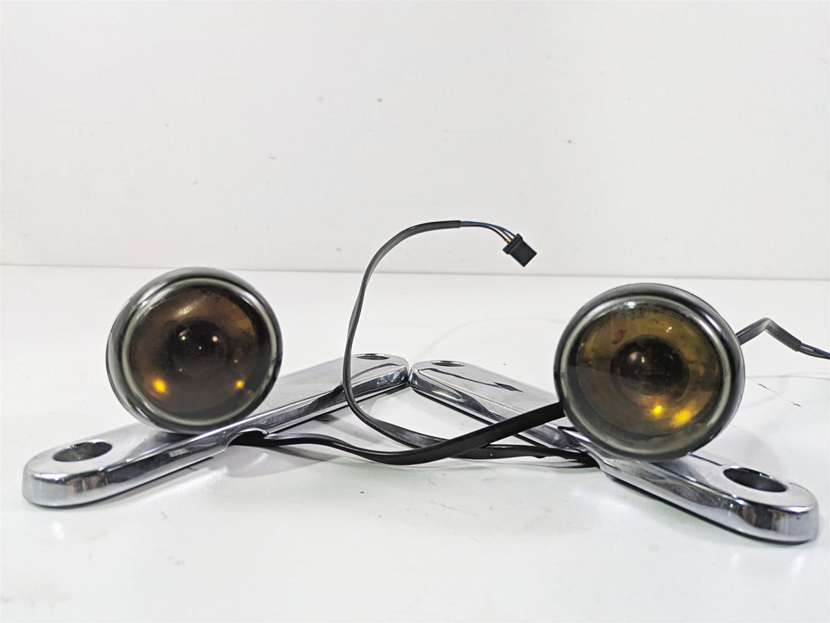 2010 Harley Touring FLHXSE CVO Street Glide Front Blinker & Mount Set 69278-06 {{ shop.shopifyCountryName }} - Mototech271