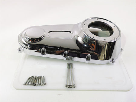 2008 Harley FXCWC Softail Rocker Outer Primary Drive Clutch Cover 60784-06 {{ shop.shopifyCountryName }} - Mototech271