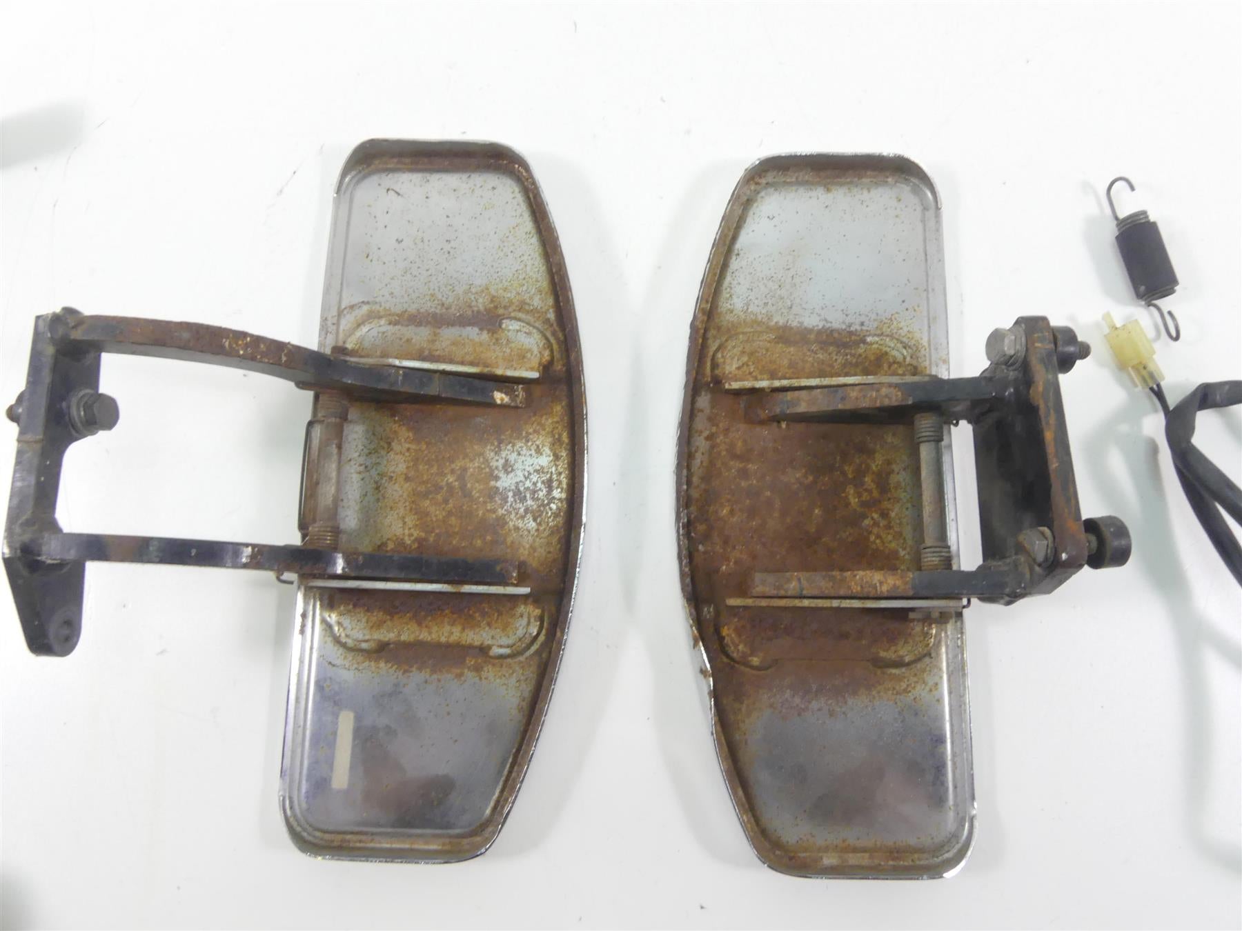 1998 Honda Shadow VT1100T Cobra Front Floorboards + Shift & Brake Lever 06-1621 {{ shop.shopifyCountryName }} - Mototech271