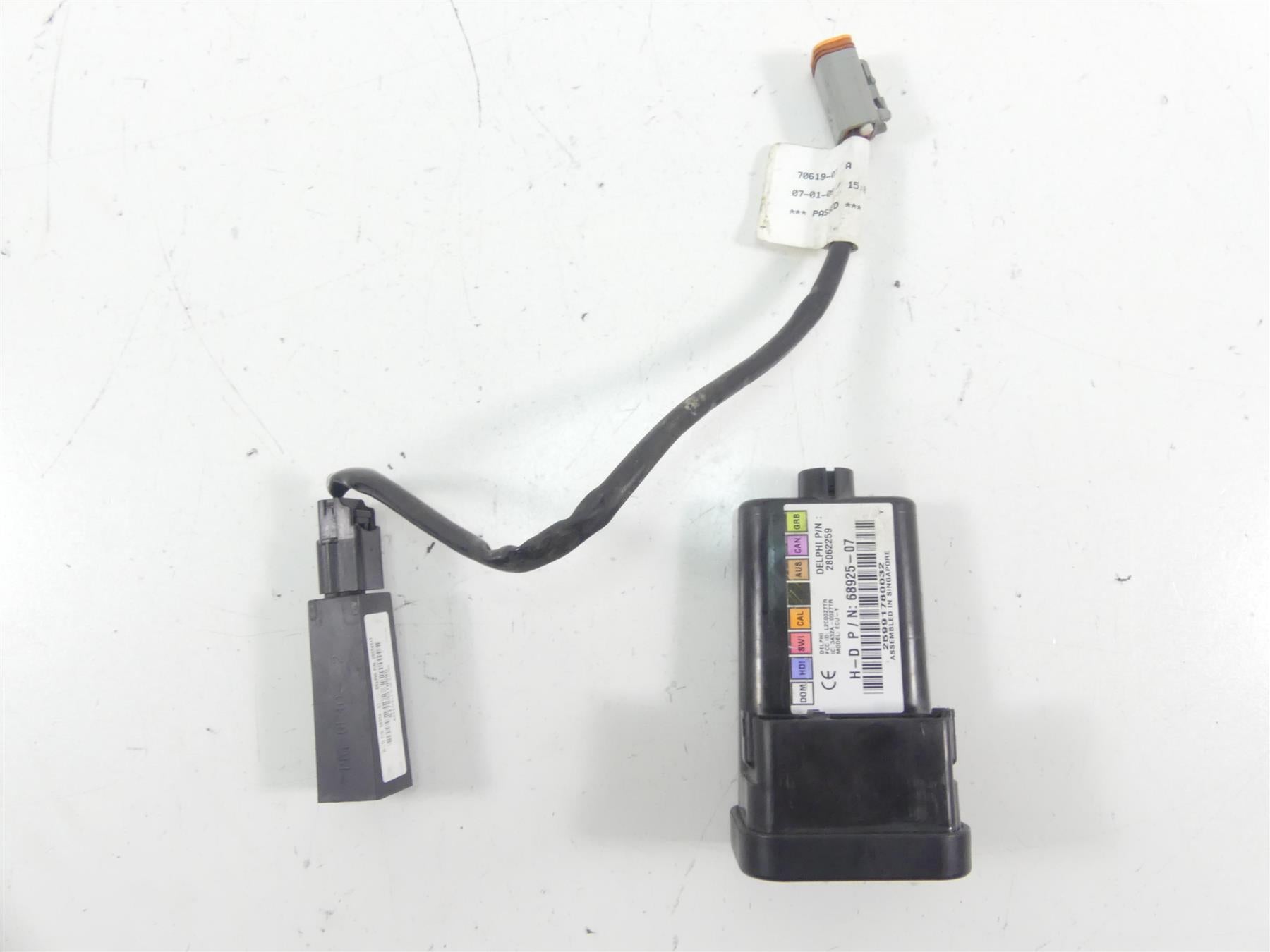 2010 Harley FXDWG Dyna Wide Glide Tssm Security Control Module Set 68925-07 {{ shop.shopifyCountryName }} - Mototech271