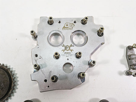 Feuling Oe+ Twin Cam Dyna Softail Touring Cam Plate Holder Set 8033 {{ shop.shopifyCountryName }} - Mototech271