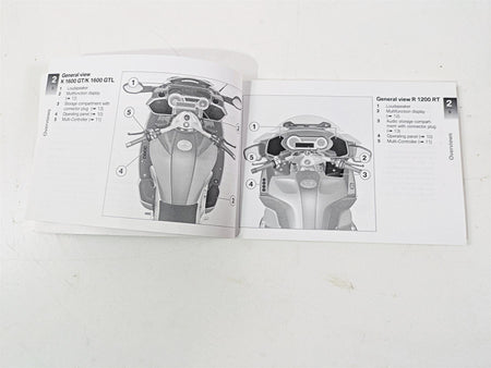 2016 BMW R1200RT K52 Audio System Pairing Risers Owner Manual 01418551487 {{ shop.shopifyCountryName }} - Mototech271