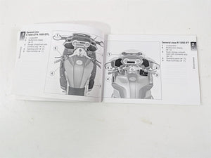 2016 BMW R1200RT K52 Audio System Pairing Risers Owner Manual  01418551487