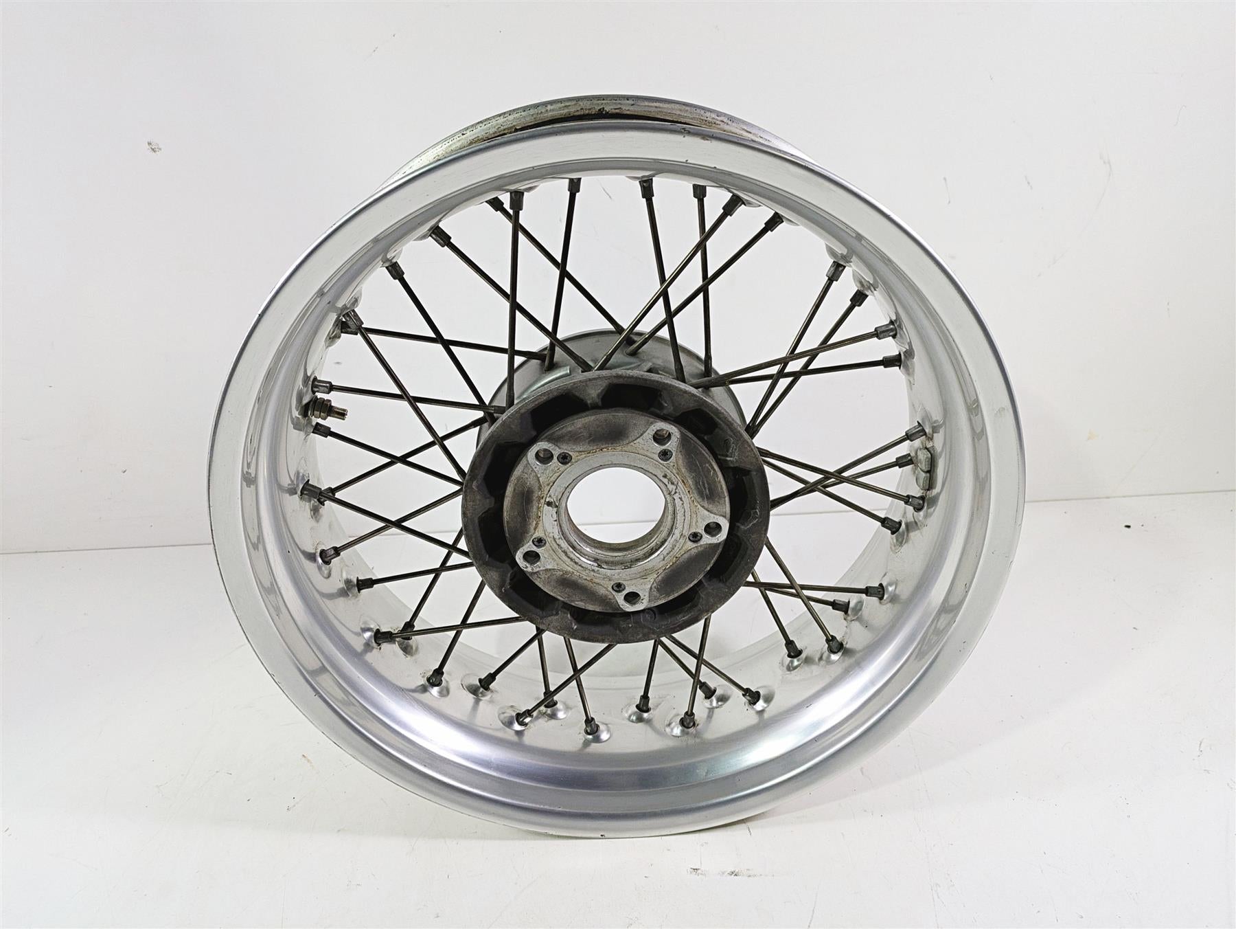 2012 BMW R1200R K27 Straight Behr 17x5.5 Rear Wheel Spoke Rim 36318546288 {{ shop.shopifyCountryName }} - Mototech271