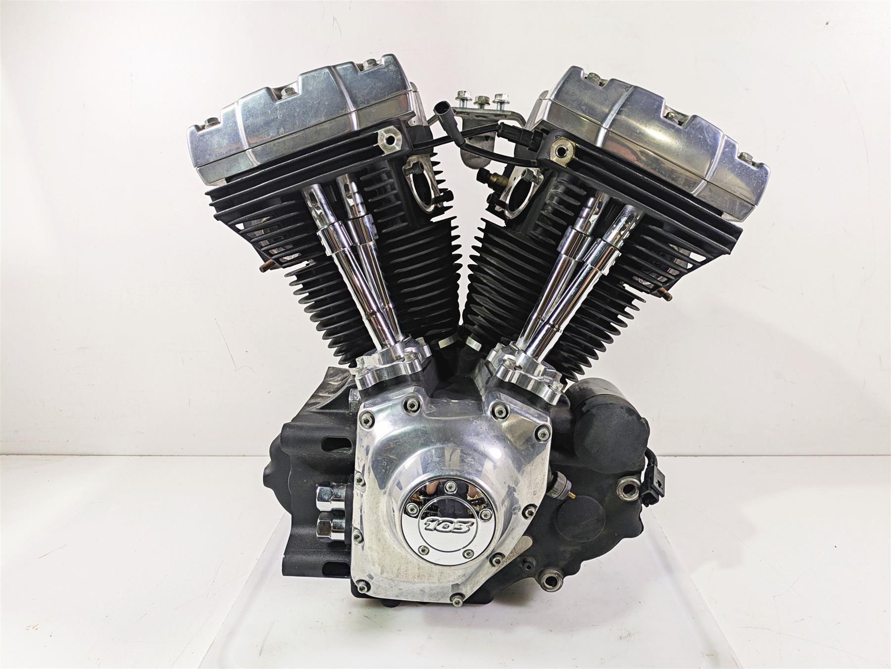 2014 Harley FLS Softail Slim Running 103ci B-Engine Motor - 52K - Video 16200268