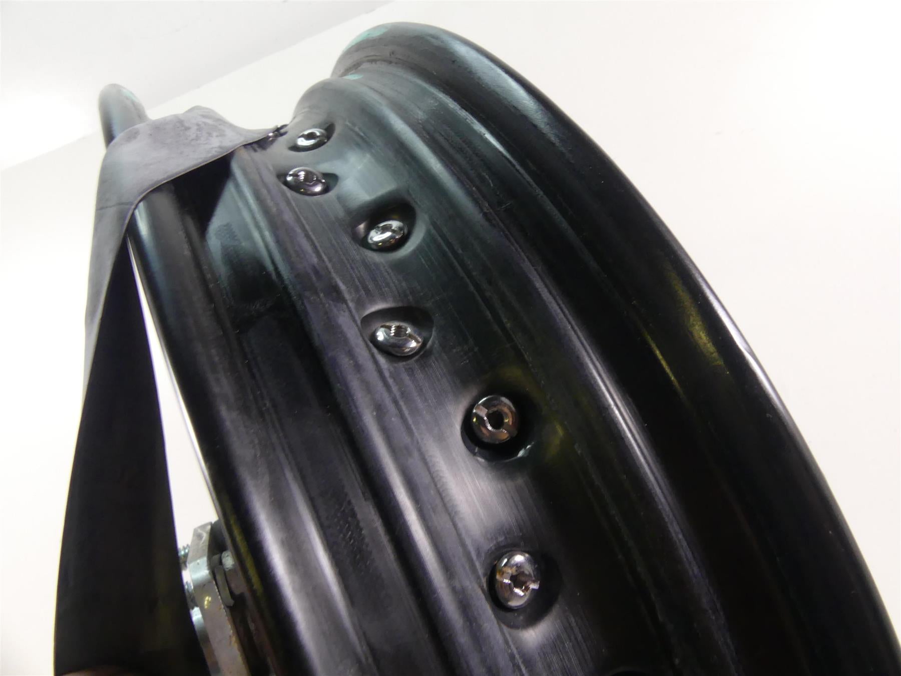 2001 Indian Centennial Scout Rear 3x16 Wheel Rim & Brake Disc -Read 21-113 {{ shop.shopifyCountryName }} - Mototech271