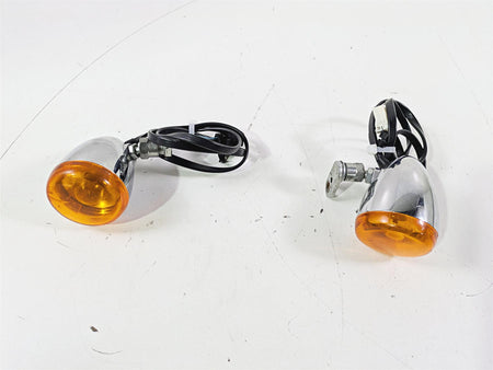 2011 Harley FXDC Dyna Super Glide Front Blinker Turn Signal Set 68972-00 {{ shop.shopifyCountryName }} - Mototech271