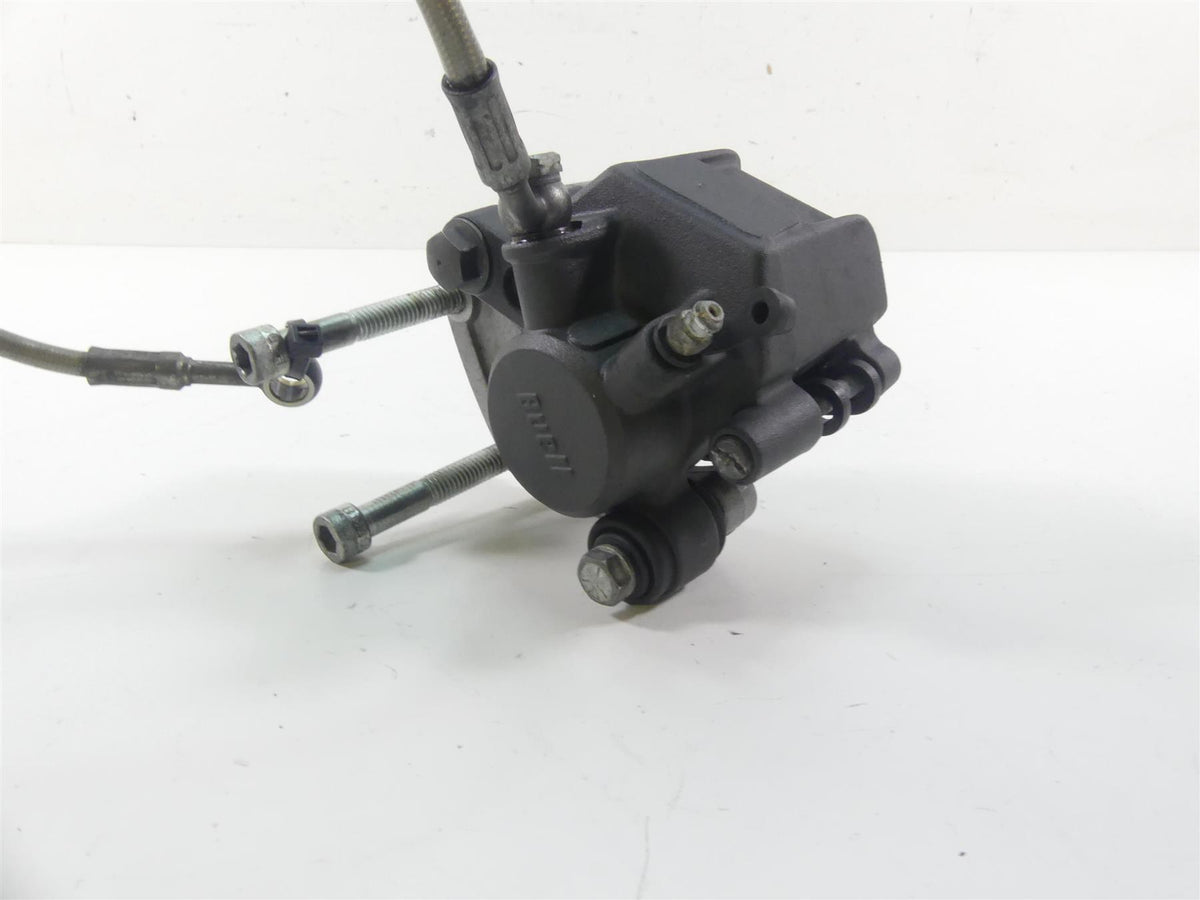 2007 Buell XB12 SS Lightning Rear Nissin Brake Caliper & Bracket H0102.02A8A {{ shop.shopifyCountryName }} - Mototech271