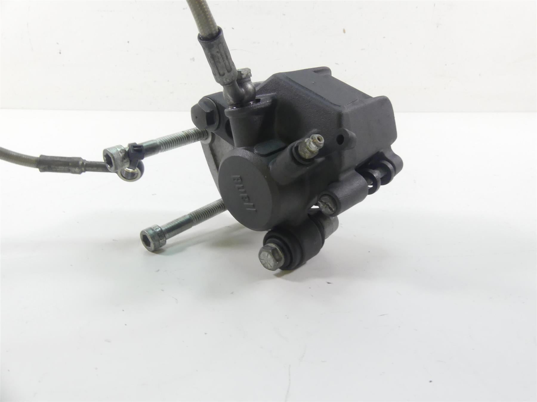 2007 Buell XB12 SS Lightning Rear Nissin Brake Caliper & Bracket H0102.02A8A {{ shop.shopifyCountryName }} - Mototech271