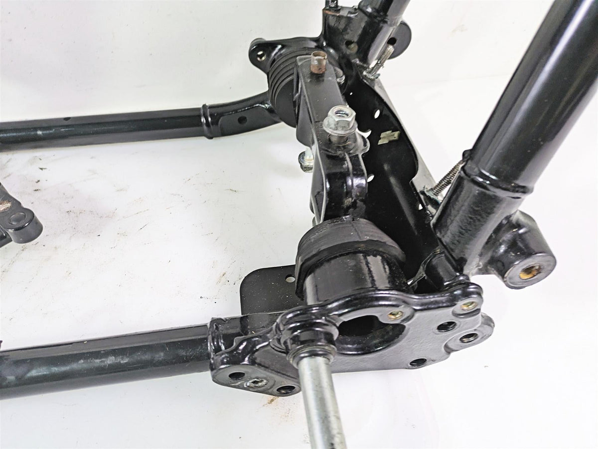 2009 Harley Touring FLHX Street Glide Straight Main Frame & Subframe With Salvage Texas Title 47900-11BHP {{ shop.shopifyCountryName }} - Mototech271