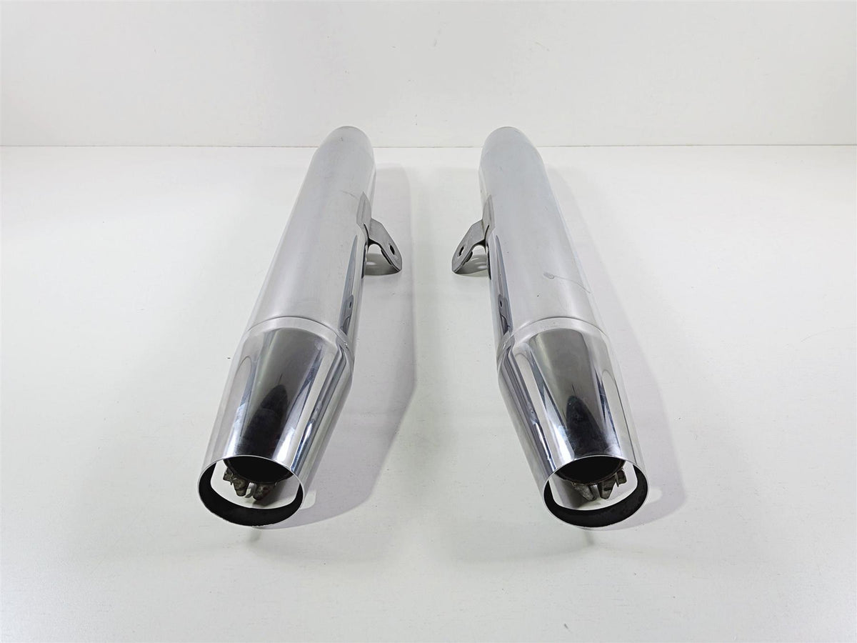 2006 Yamaha XVZ1300 Royal Star Exhaust Pipe Muffler 1D6-14710-00 1D6-14720-00 {{ shop.shopifyCountryName }} - Mototech271