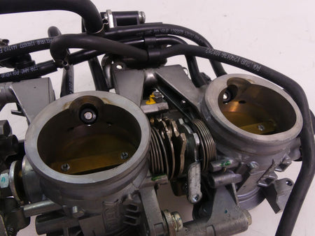 2014 Triumph Tiger 800 ABS Throttle Bodies Keihin Fuel Injection T1243800 {{ shop.shopifyCountryName }} - Mototech271