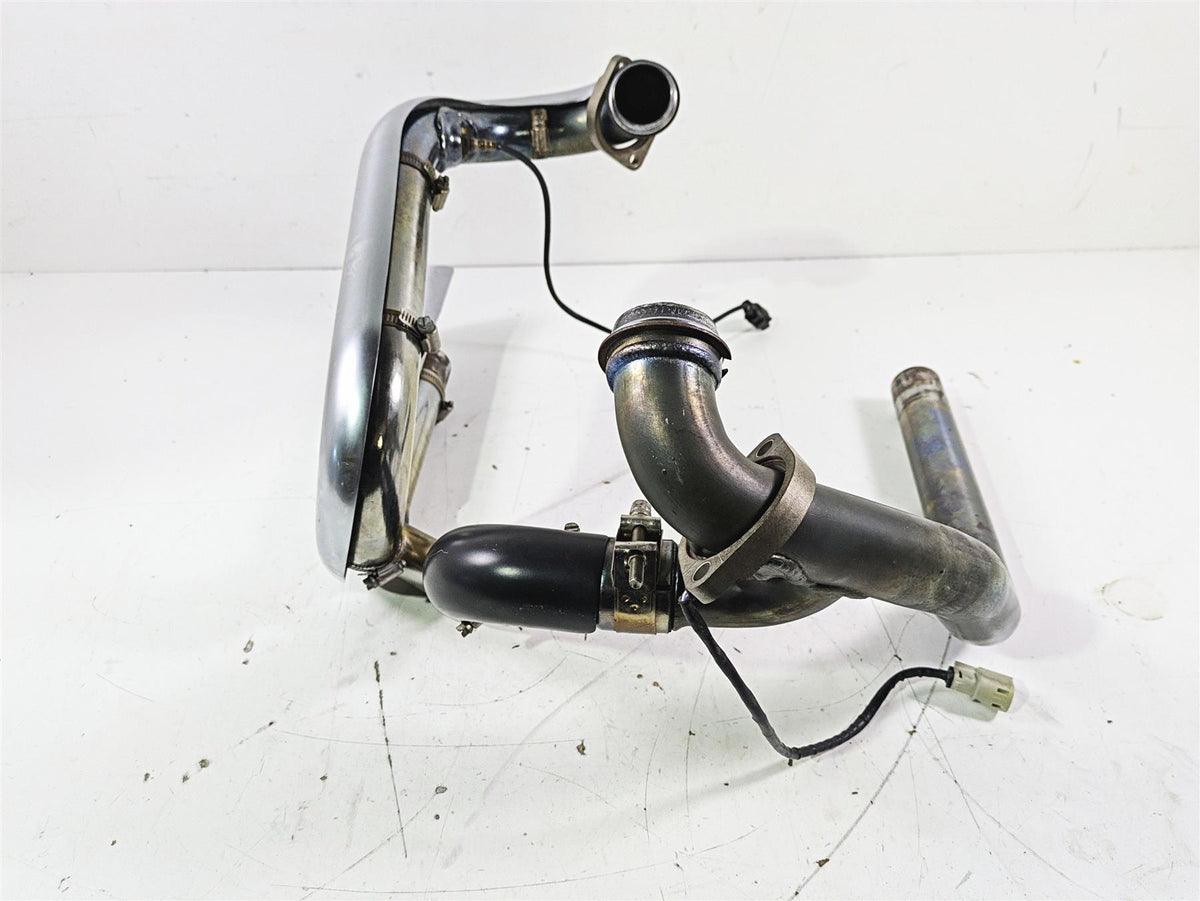 2012 Harley VRSCF Muscle V Rod Stock Exhaust Header Manifold Set 65600071 {{ shop.shopifyCountryName }} - Mototech271