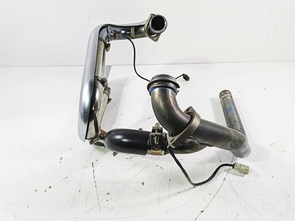 2012 Harley VRSCF Muscle V Rod Stock Exhaust Header Manifold Set 65600071 {{ shop.shopifyCountryName }} - Mototech271