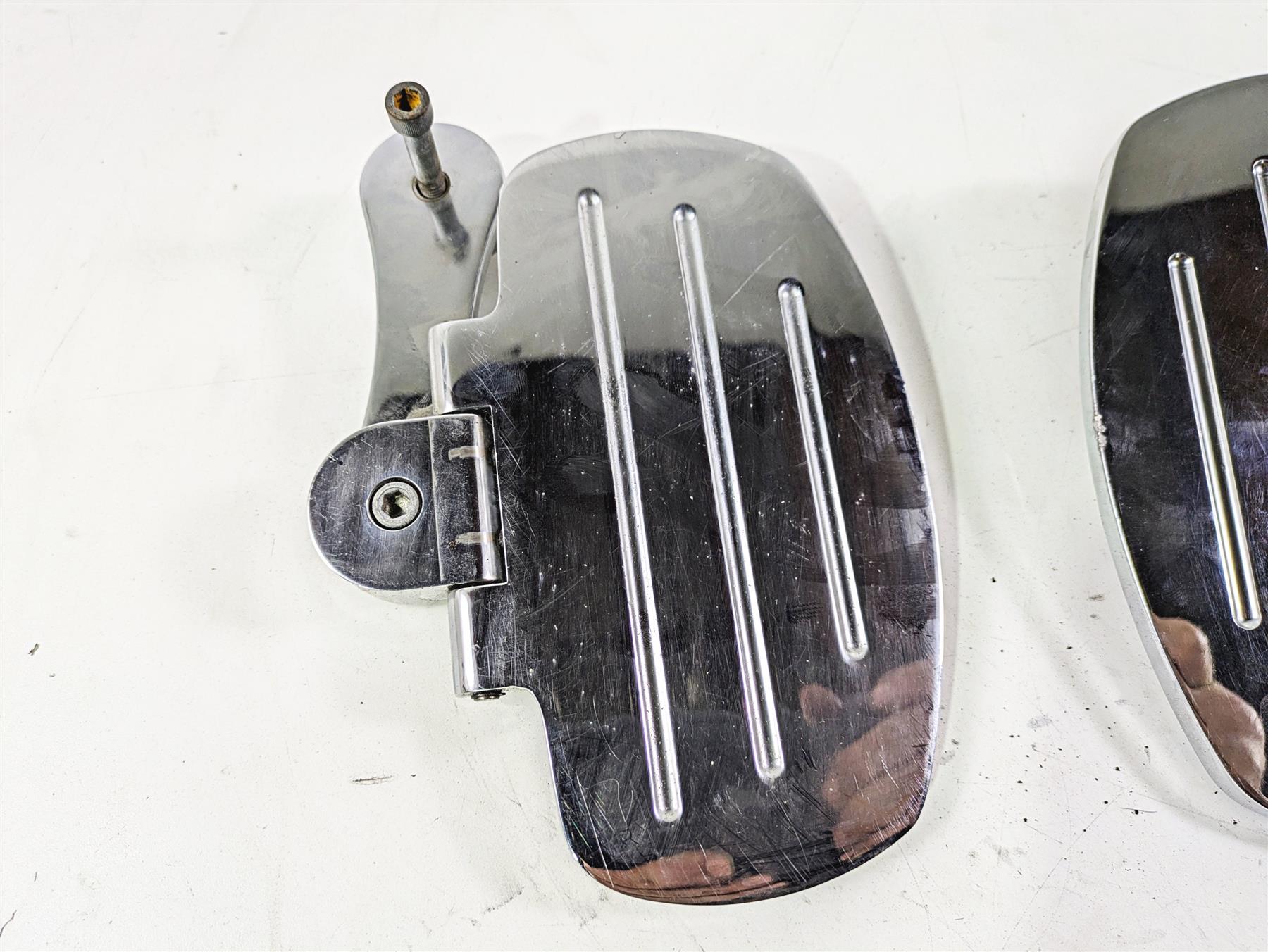 2006 Triumph Rocket 3 Pillion Rivco Passenger Floorboards & Extensions TR3005 {{ shop.shopifyCountryName }} - Mototech271