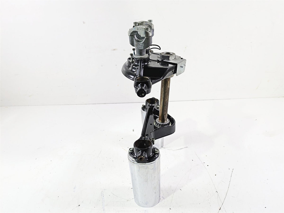 2007 Harley Touring FLHTCU SE CVO E-Glide Upper Lower Triple Tree Set 45446-87A {{ shop.shopifyCountryName }} - Mototech271