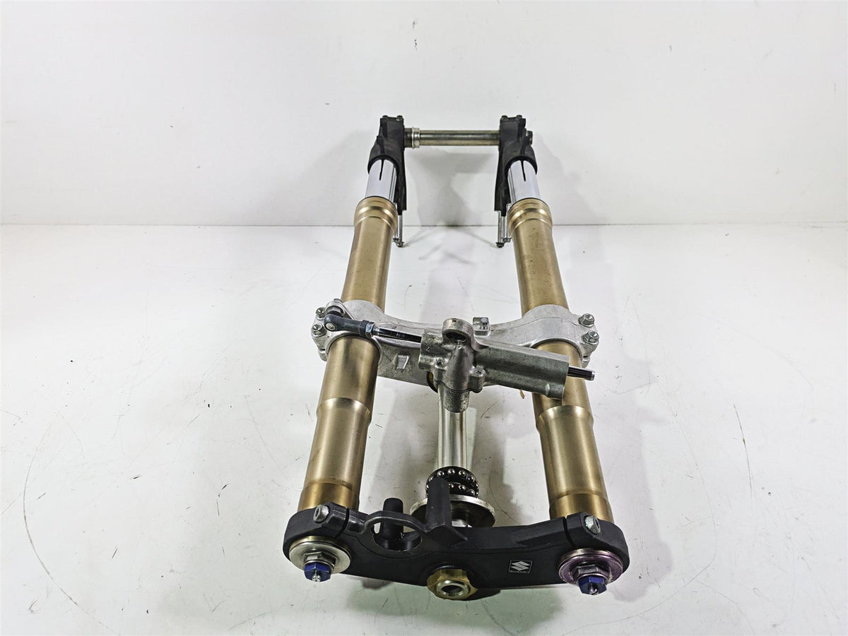 2008 Suzuki GSXR600 Front End Fork Leg Triple Tree Axle 51103-01H10 51104-01H10 {{ shop.shopifyCountryName }} - Mototech271
