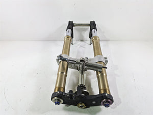 2008 Suzuki GSXR600 Front End Fork Leg Triple Tree Axle 51103-01H10 51104-01H10