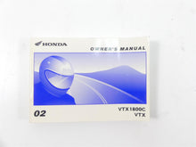 Load image into Gallery viewer, 2002 Honda VTX1800 C Owners Manuel Book 31000-MCH-640 | Mototech271
