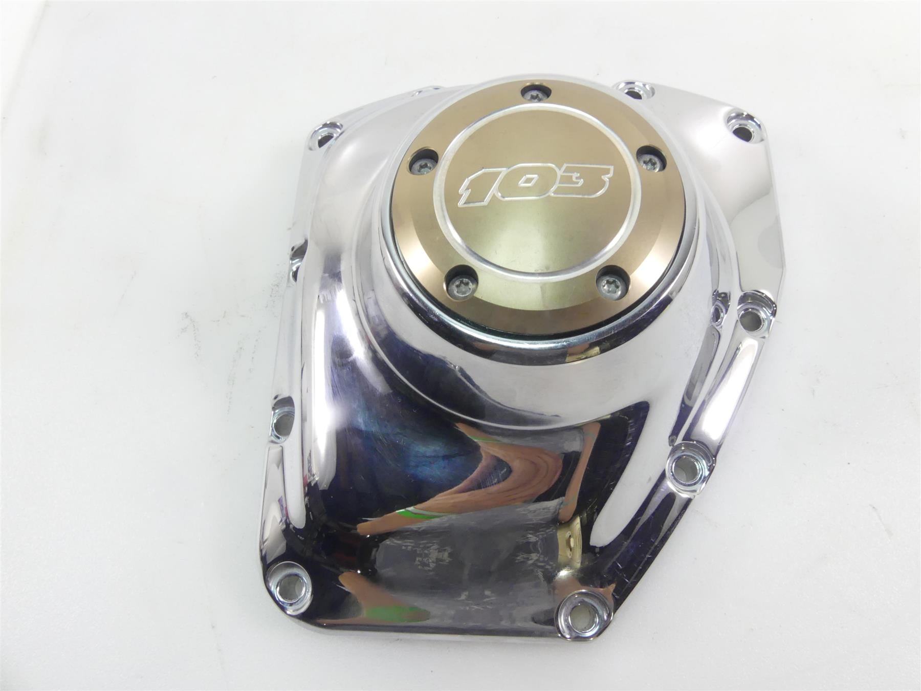 2011 Harley Touring FLTRU Road Glide Engine Side Cam Shaft Cover 103ci 25369-01B {{ shop.shopifyCountryName }} - Mototech271