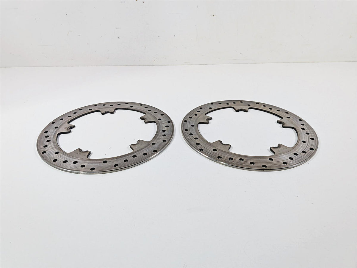 2014 Harley FXDL Dyna Low Rider Front Brake Disc Rotor Set 44553-06 {{ shop.shopifyCountryName }} - Mototech271