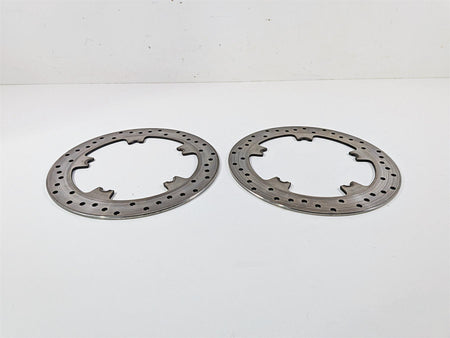 2014 Harley FXDL Dyna Low Rider Front Brake Disc Rotor Set 44553-06 {{ shop.shopifyCountryName }} - Mototech271