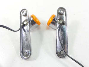 2012 Harley Touring FLHX Street Glide Front Blinker & Mount Set 69278-06