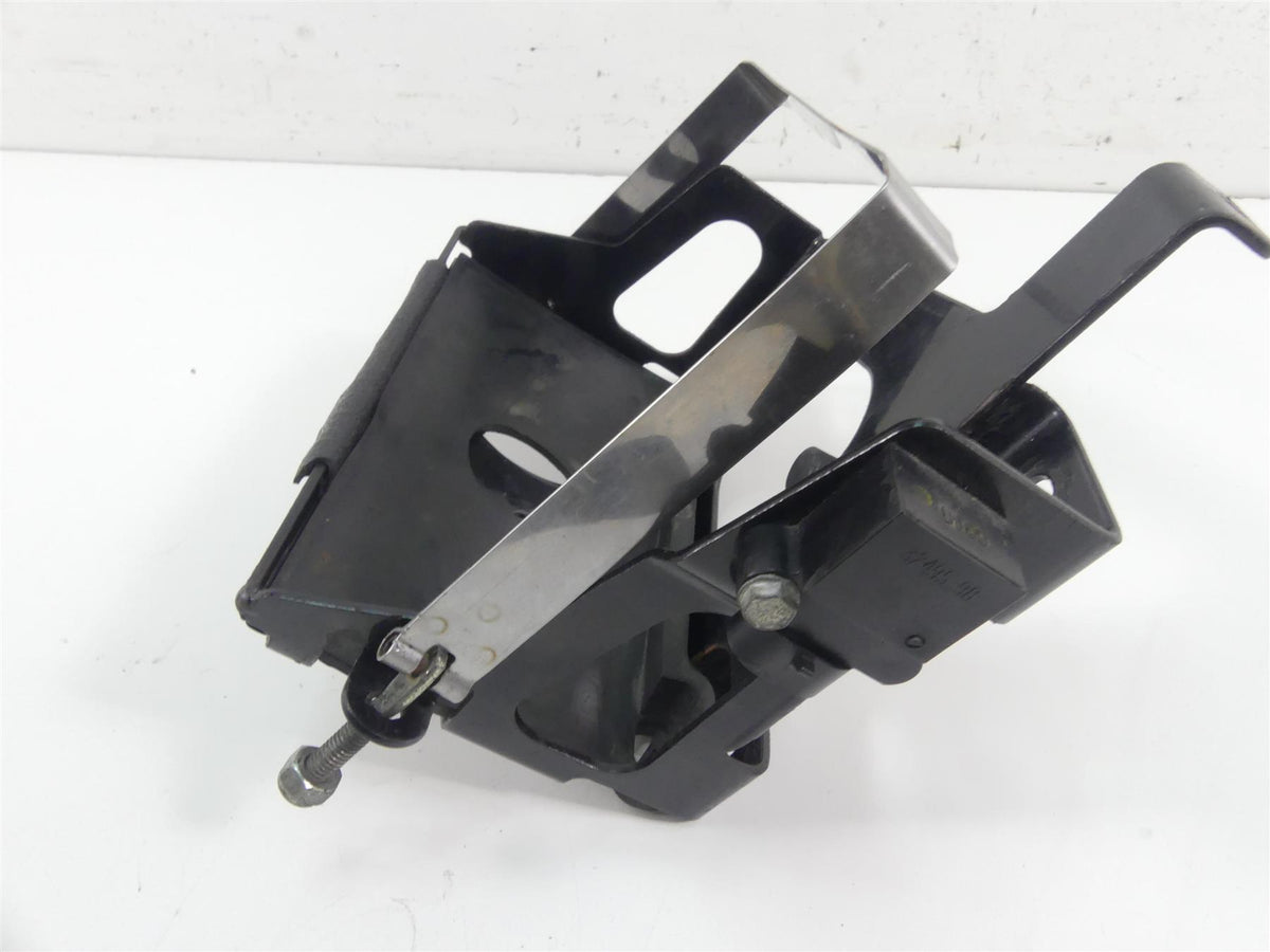 2003 Harley Sportster XL1200 C 100th Anniv Battery Tray Holder & Cover 66194-98 {{ shop.shopifyCountryName }} - Mototech271