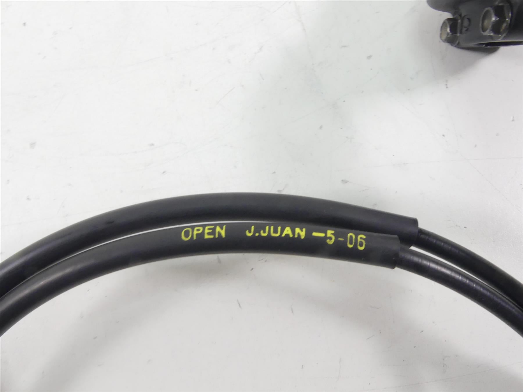 2007 Ducati Sport Classic GT1000 Throttle Grip Handle Cable Set 65440121A {{ shop.shopifyCountryName }} - Mototech271