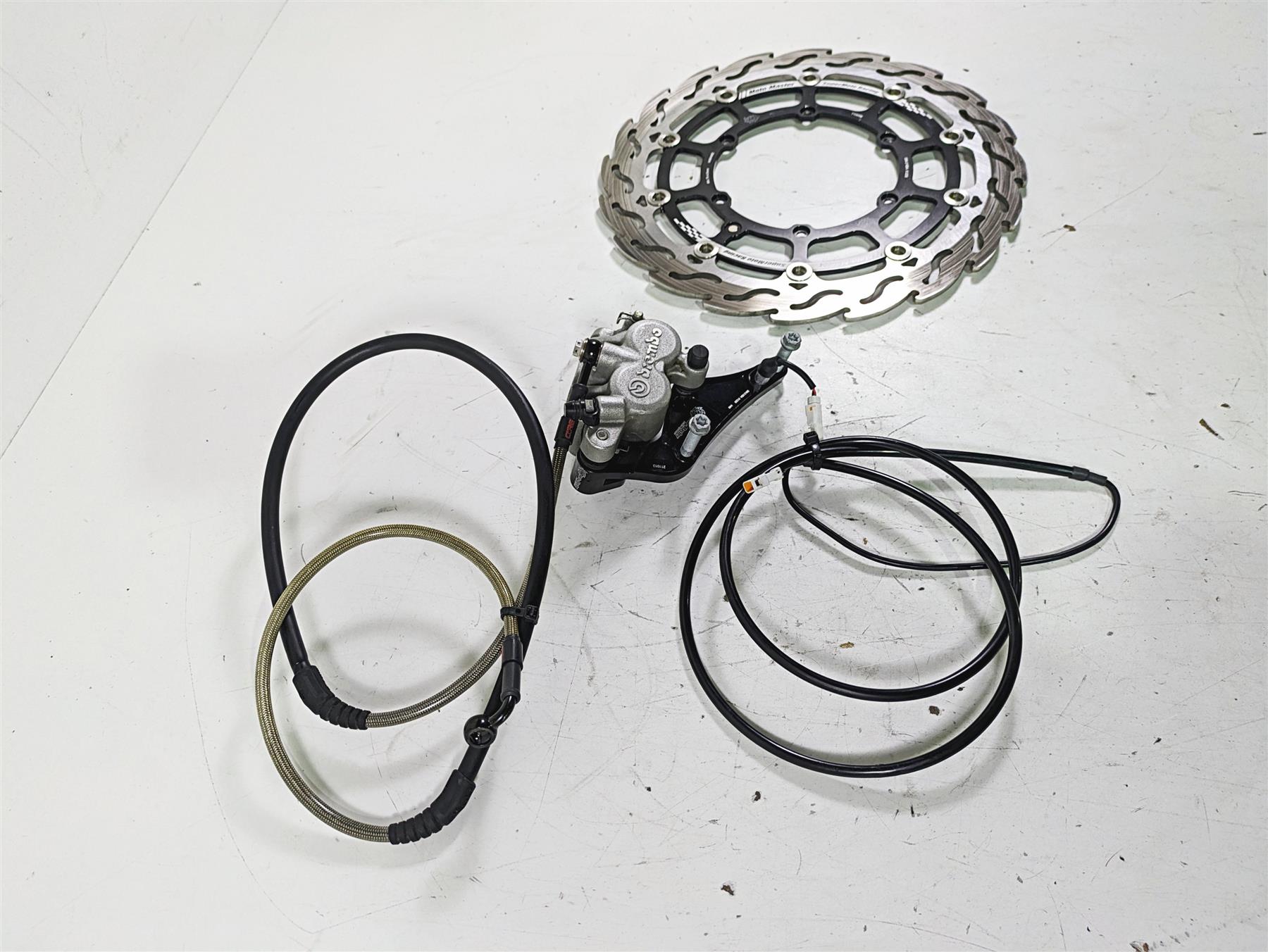 Moto Master Husqvarna KTM Supermoto Front 320 Brake Disc Caliper Adapter Set 211013 {{ shop.shopifyCountryName }} - Mototech271