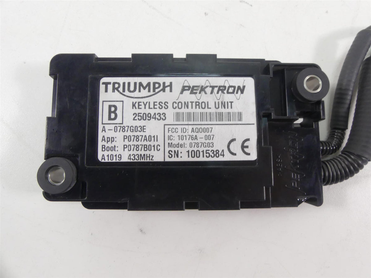 2020 Triumph Speed Triple RS 1050 Ignition Keyless Immobilizer Cdi Ecm T1297117 {{ shop.shopifyCountryName }} - Mototech271