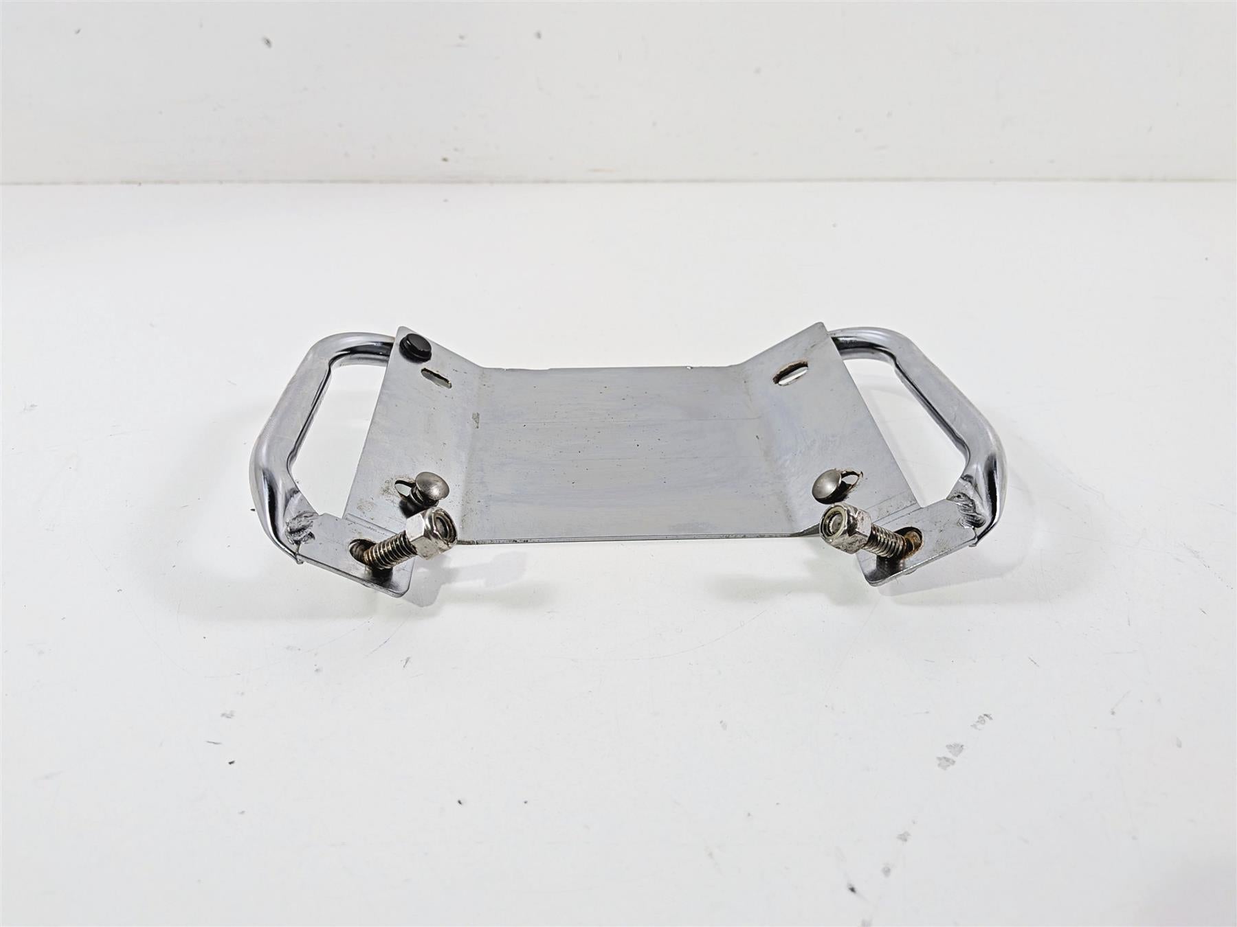 1993 Harley Touring FLHTCU Electra Glide License Plate Holder Chrome {{ shop.shopifyCountryName }} - Mototech271