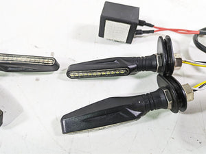 Universal Motorcycle Led Front Rear Blinker Turn Signal Set | Mototech271