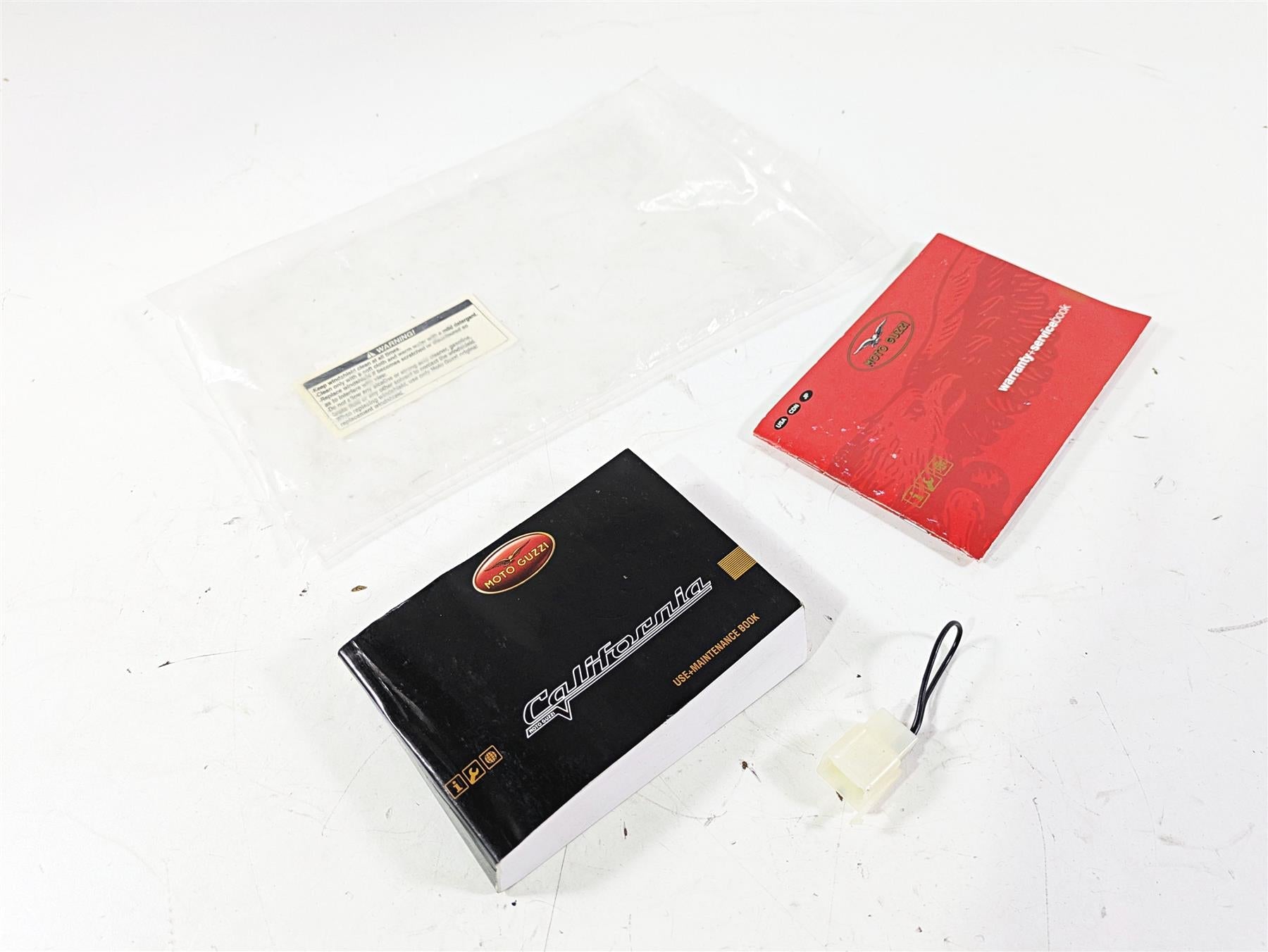2014 Moto Guzzi California 1400 Touring Owners Manual Use + Maintenance Book {{ shop.shopifyCountryName }} - Mototech271