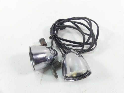 2003 Harley Sportster XL1200 C 100th Anniv Front Turn Signal Set - Read 68972-00 | Mototech271