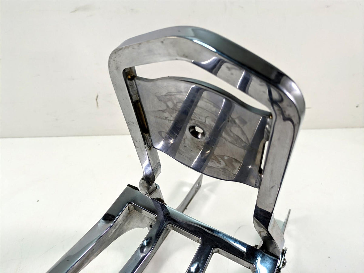 2000 Harley Dyna FXDL Low Rider Rear Chrome Sissy Bar Backrest Luggage Six Pack Rack {{ shop.shopifyCountryName }} - Mototech271