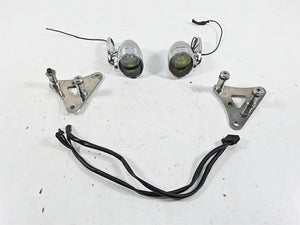 2000 Harley FXSTS Softail Springer Aftermarket Front Spot Light Set - Read