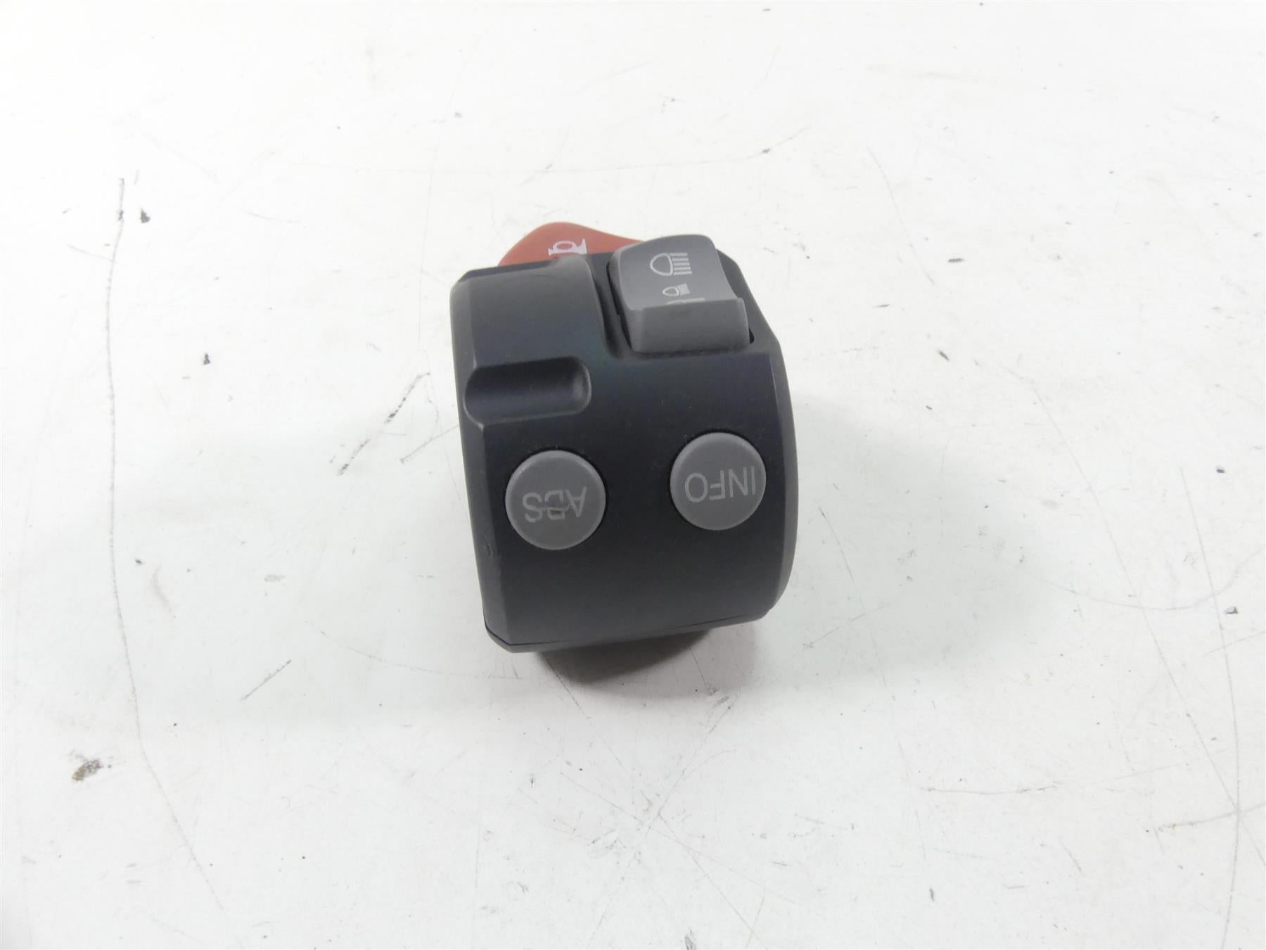 2008 BMW R1200GS K25 Left Hand Info Abs Lights Horn Control Switch 61317702723 {{ shop.shopifyCountryName }} - Mototech271