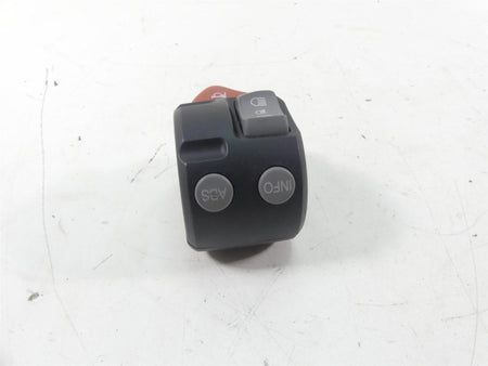 2008 BMW R1200GS K25 Left Hand Info Abs Lights Horn Control Switch 61317702723 {{ shop.shopifyCountryName }} - Mototech271