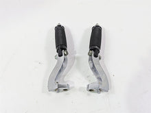 Load image into Gallery viewer, 2001 Harley Touring FLHX Street Glide Avon Spike Rear Footpeg Set &amp; Chrome Mount

