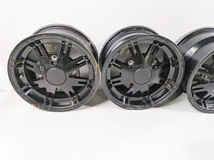 2011 Can-Am Outlander 650 4X4 XT Oem 12x6 Front 12x7.5 Rear Wheel Set 705400687