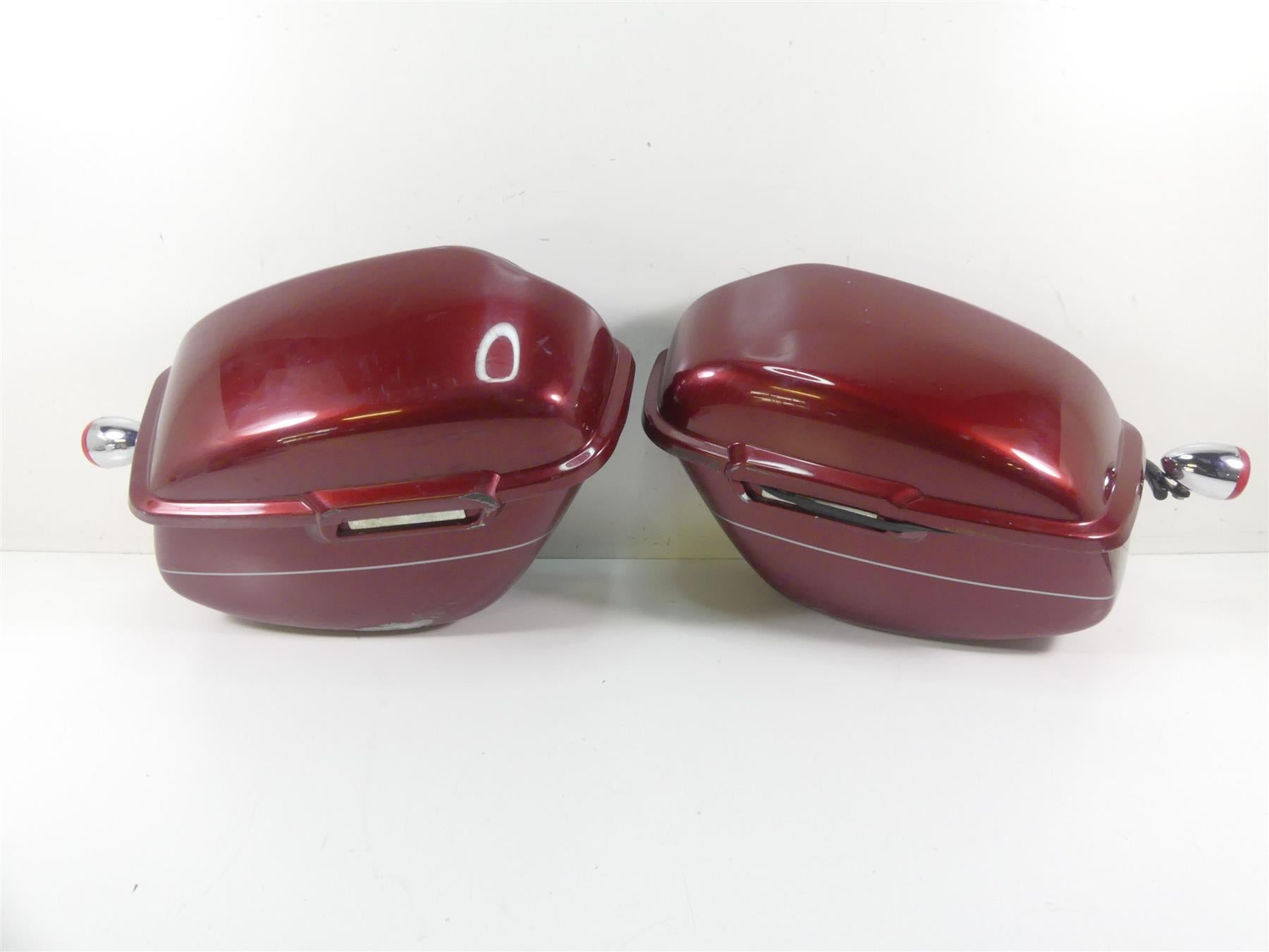 2006 Harley Sportster XL1200 Custom Saddlebag Saddle Bag Case Set -Read {{ shop.shopifyCountryName }} - Mototech271