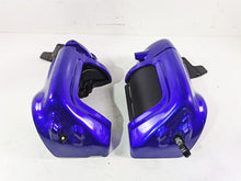 Load image into Gallery viewer, 2011 Harley Touring FLHTCUSE CVO E-Glide Lower Leg Fairing Set 57100091 57100092 | Mototech271
