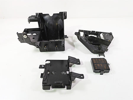 2010 Harley Touring FLHTK Electra Glide Battery Tray Electrical Set 66281-09B {{ shop.shopifyCountryName }} - Mototech271