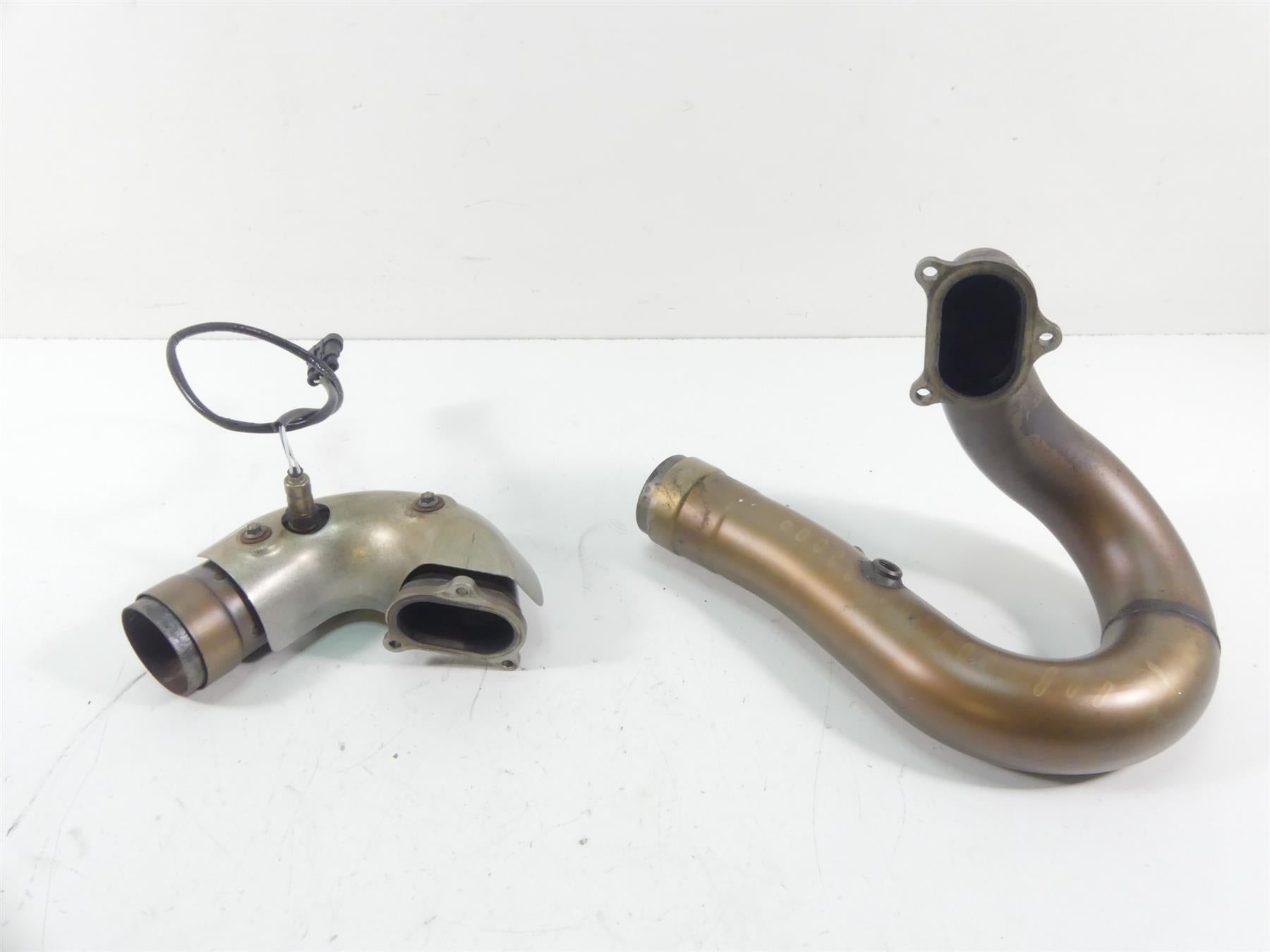 2015 Ducati Diavel Dark Exhaust Header Manifold Pipe + O2-Sensor Set 57012881A | Mototech271