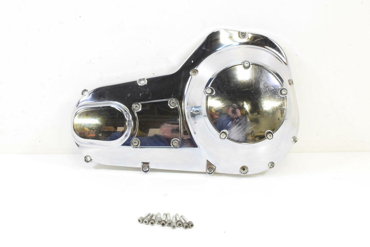 2005 Harley Touring FLHRSI Road King Outer Primary Drive Clutch Cover 60685-04 {{ shop.shopifyCountryName }} - Mototech271
