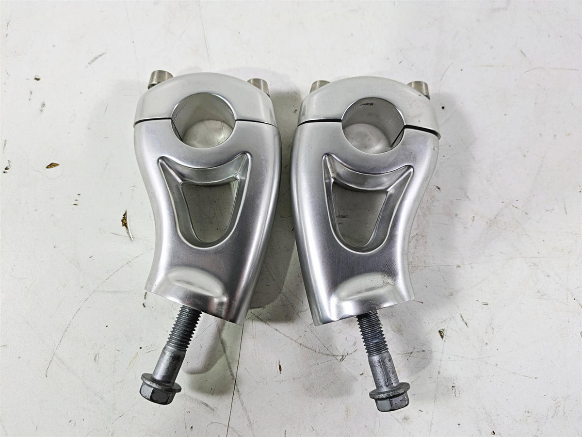 2014 Moto Guzzi California 1400 Touring Handlebar Holder Riser Set GU06500600 {{ shop.shopifyCountryName }} - Mototech271
