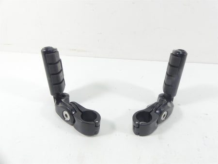 2007 Yamaha XVS1300 V-Star Black Adjustable Highway Bar Foot Peg Rests {{ shop.shopifyCountryName }} - Mototech271