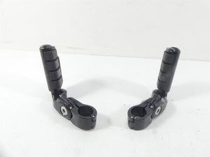 2007 Yamaha XVS1300 V-Star Black Adjustable Highway Bar Foot Peg Rests | Mototech271