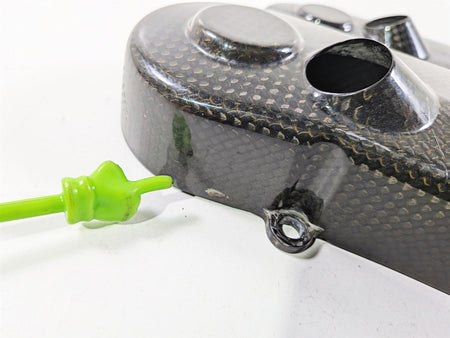 2009 Ducati Hypermotard 1100 S Carbon Fiber Timing Belt Cover 24510851A 24510861-Mototech271